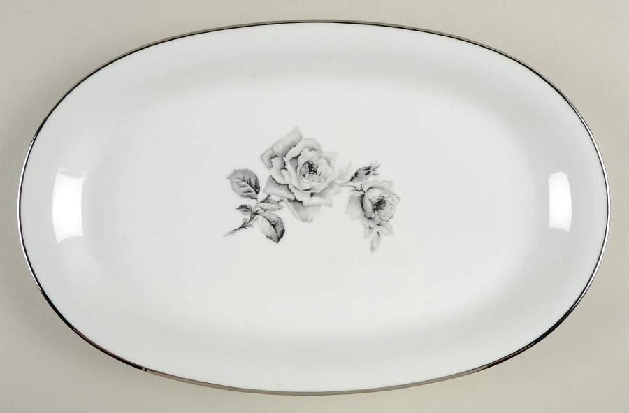 Royal Rose 15" Oval Serving Platter by Foresight-1
