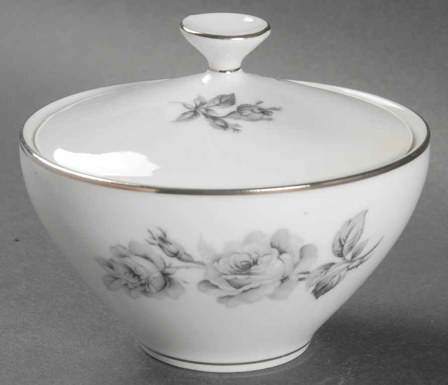 Royal Rose Sugar Bowl & Lid by Foresight-1