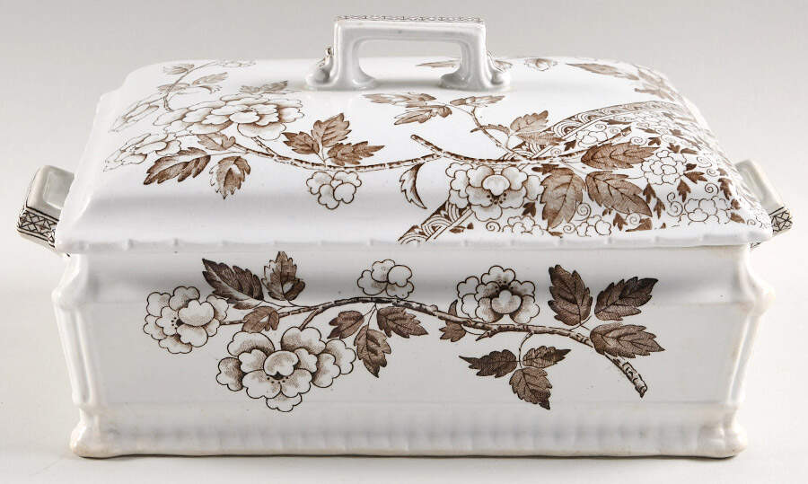 Albert Rectangular Covered Vegetable by Foley-1