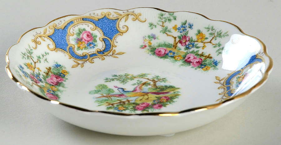 Broadway Medium Blue Fruit/Dessert (Sauce) Bowl by Foley-1