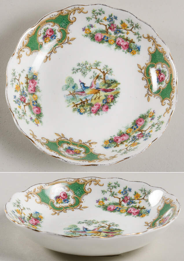 Broadway Green Fruit/Dessert (Sauce) Bowl by Foley-1