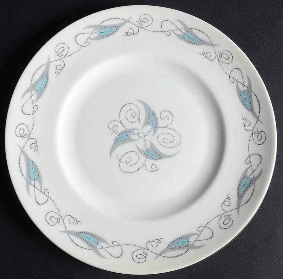 Celeste Salad Plate by Foley-1