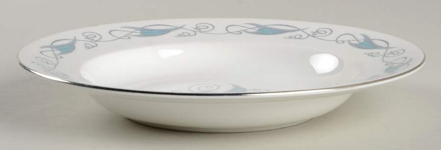 Celeste Rim Soup Bowl by Foley-1