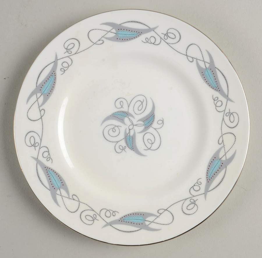 Celeste Bread & Butter Plate by Foley-1