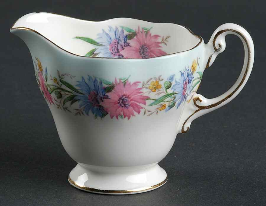 Cornflower Blue Mini Creamer by Foley-1