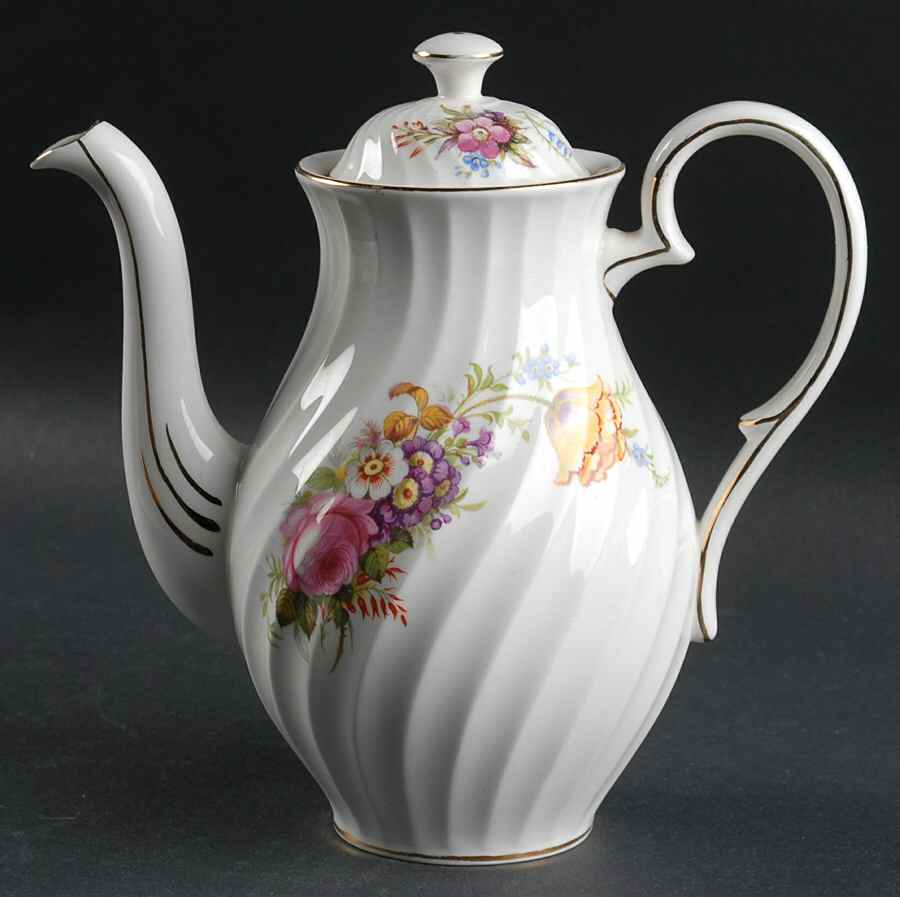 Devonshire Mini Coffee Pot & Lid by Foley-1