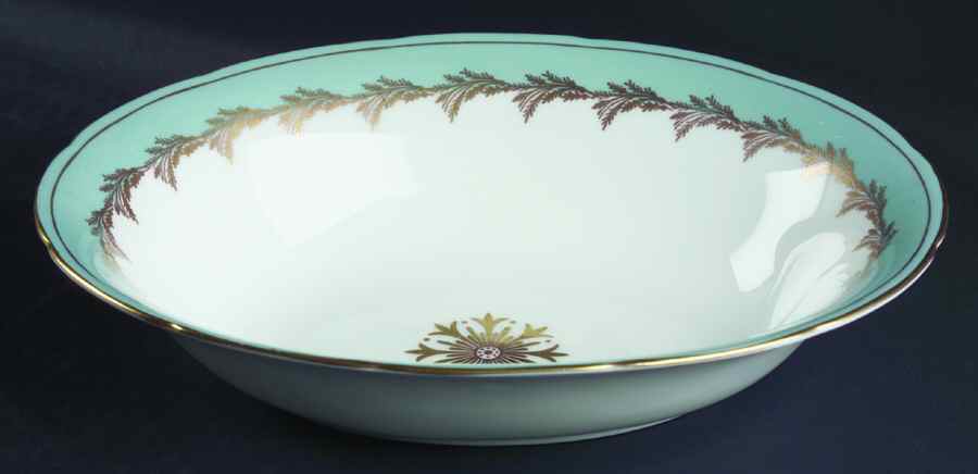 3087 (Scalloped) 9" Oval Vegetable Bowl by Foley-1