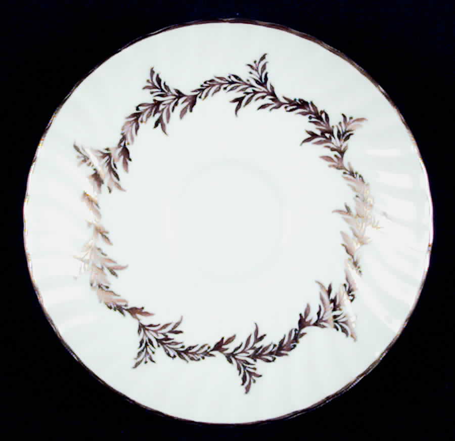 Golden Regency Saucer by Foley-1