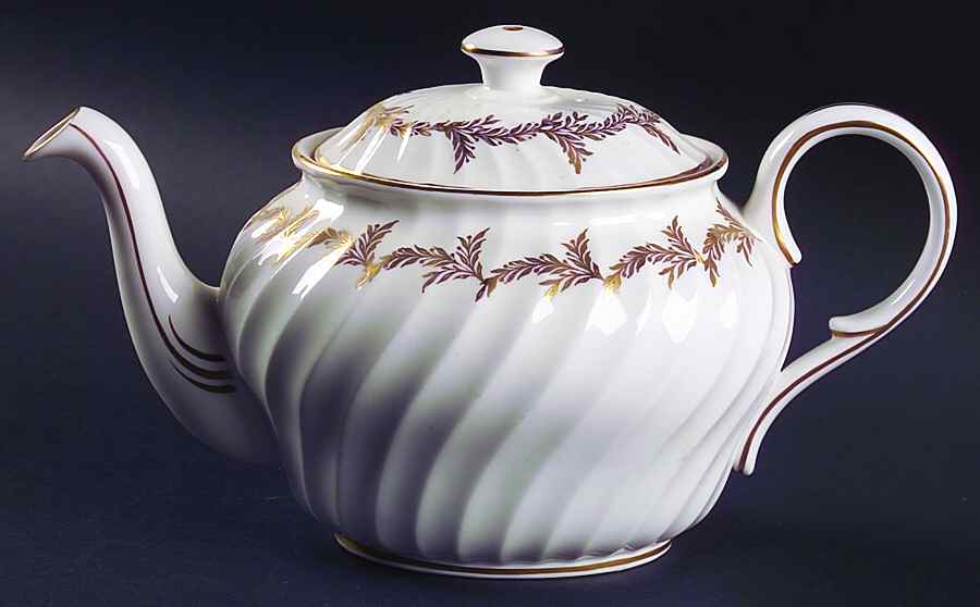 Golden Regency Teapot & Lid by Foley-1