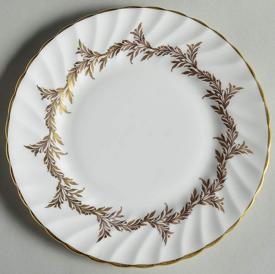Golden Regency Bread & Butter Plate by Foley-1