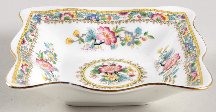 Ming Rose Nut Dish by Foley-1
