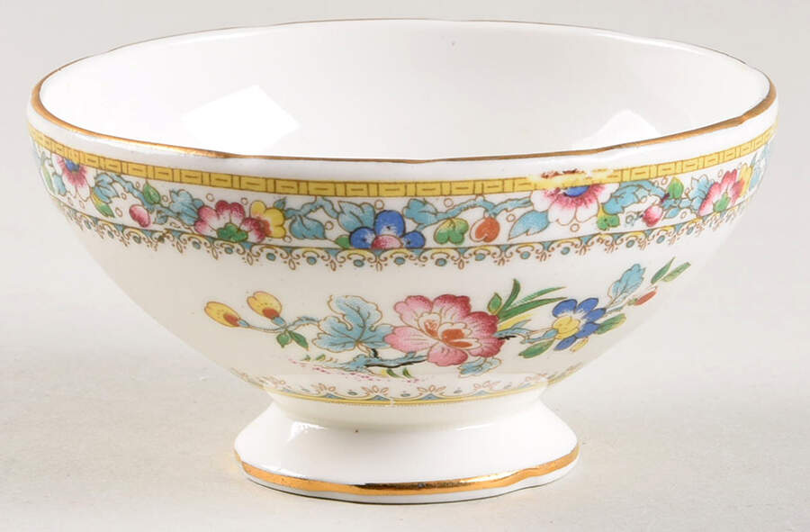 Ming Rose Mini Open Sugar Bowl by Foley-1