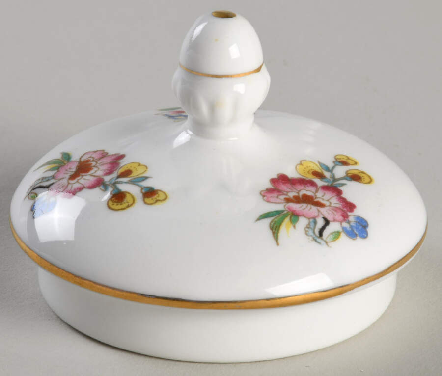 Ming Rose Lid for Sugar Bowl by Foley-1