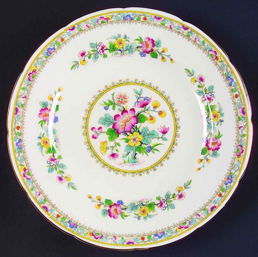 Ming Rose Salad Plate by Foley-1