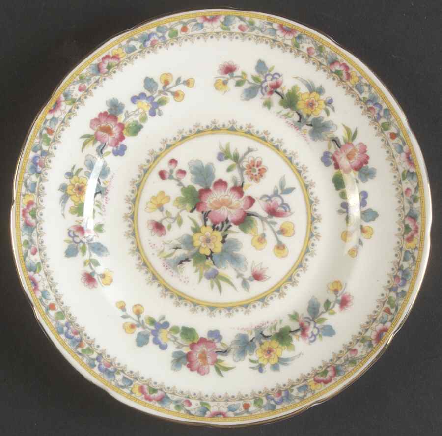 Ming Rose Bread & Butter Plate by Foley-1