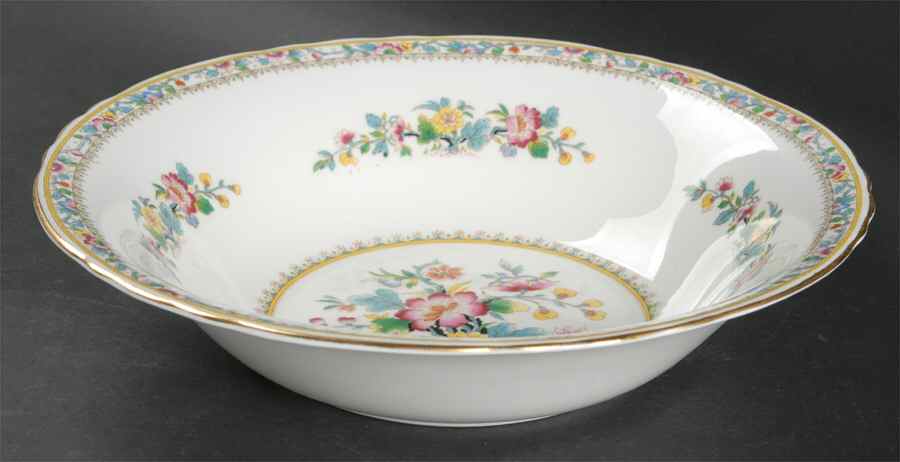 Ming Rose 9" Round Vegetable Bowl by Foley-1