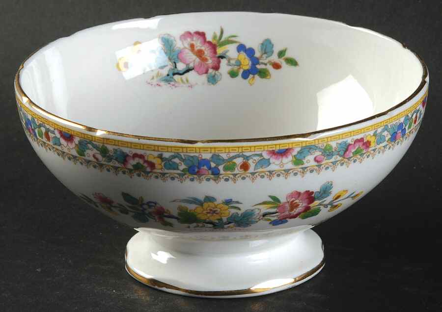 Ming Rose Open Sugar Bowl by Foley-1