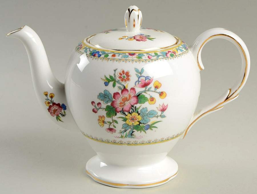 Ming Rose Mini Teapot & Lid by Foley-1