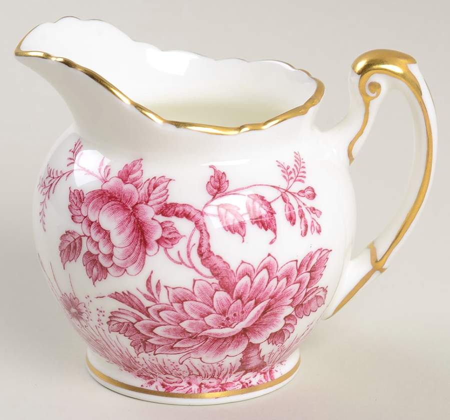 Peony Pink Mini Creamer by Foley-1