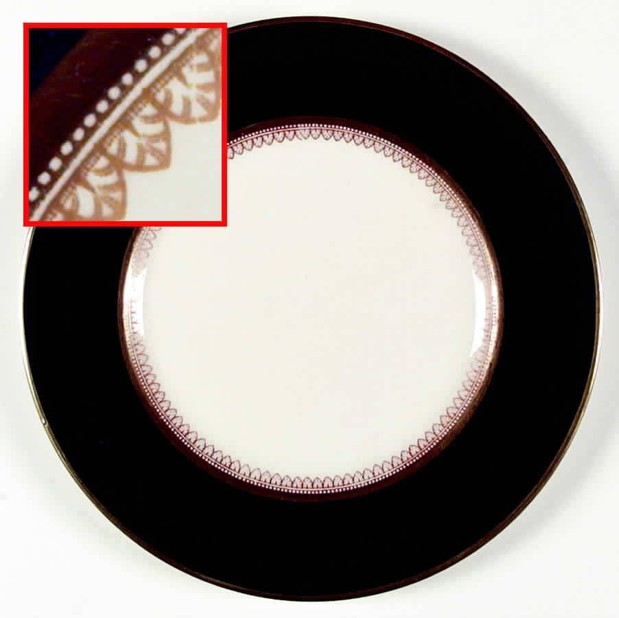 5973 Cobalt (Smooth) Dinner Plate by Fondeville-1
