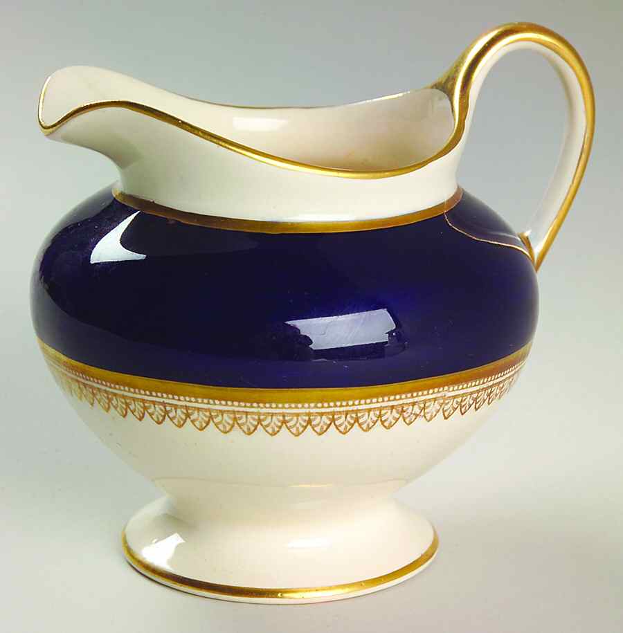 5973 Cobalt (Smooth) Creamer by Fondeville-1