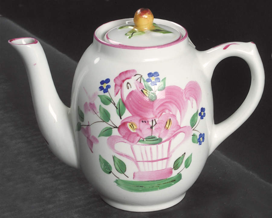 Chanticleer Mini Teapot & Lid by Fondeville-1