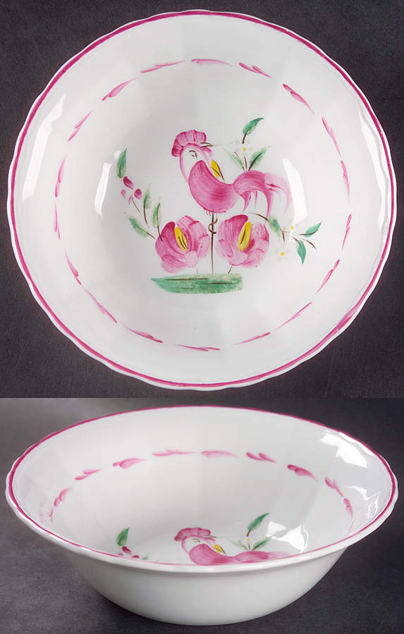 Chanticleer Coupe Cereal Bowl by Fondeville-1
