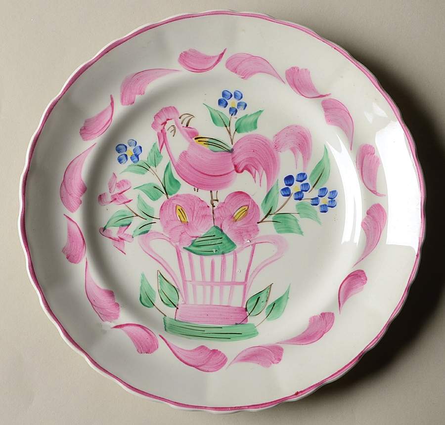 Chanticleer Salad Plate by Fondeville-1