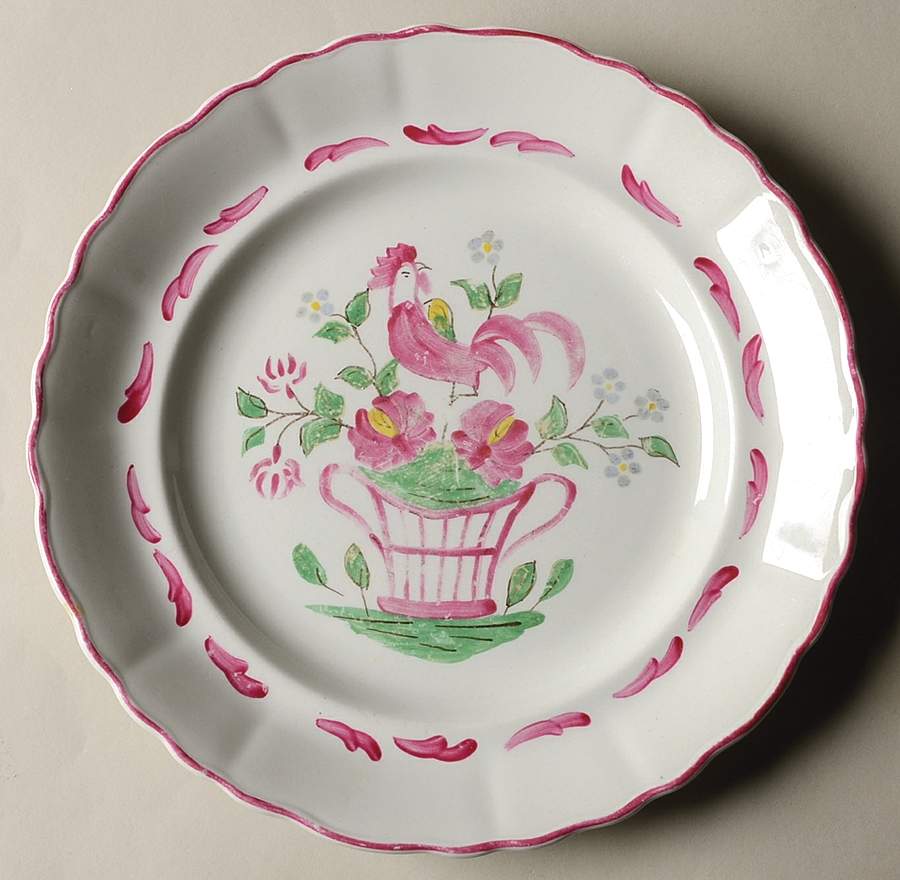 Chanticleer Luncheon Plate by Fondeville-1