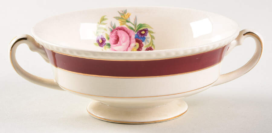 FON1 Footed Cream Soup Bowl by Fondeville-1