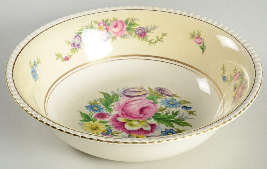 Hampton Court 8" Round Vegetable Bowl by Fondeville-1