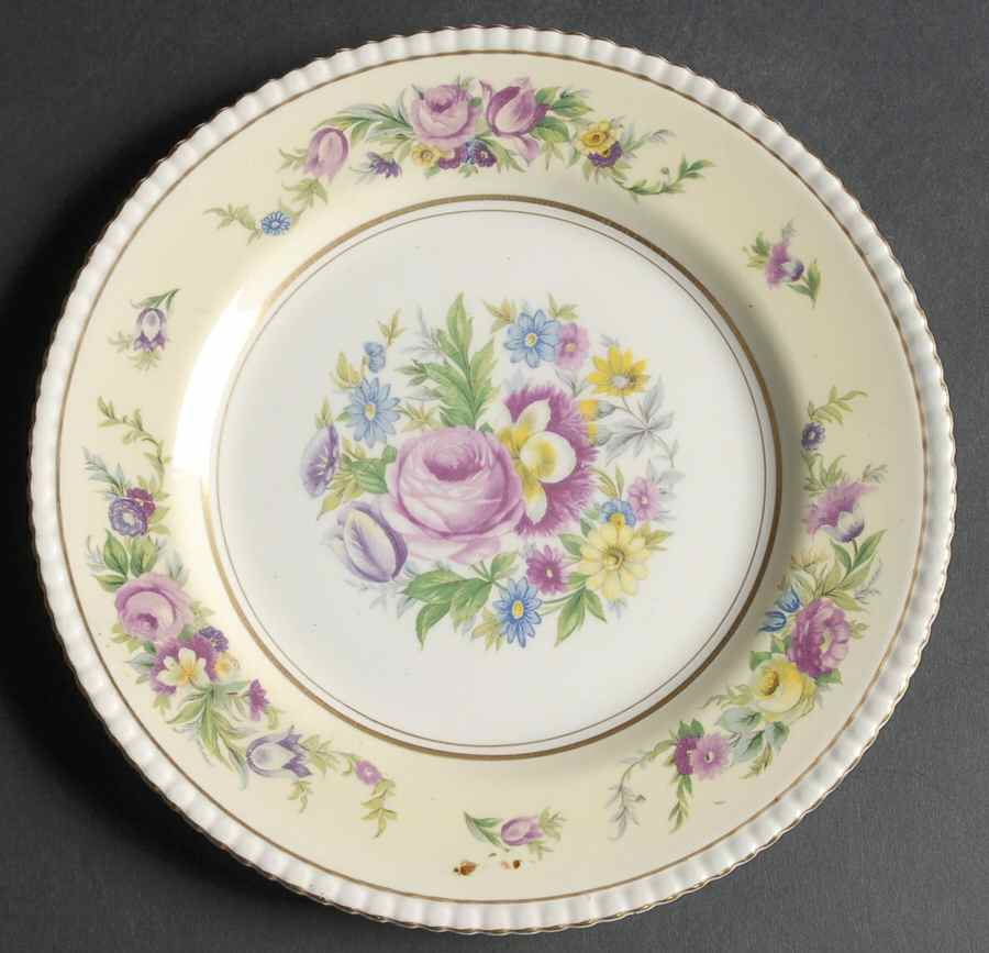 Hampton Court Salad Plate by Fondeville-1