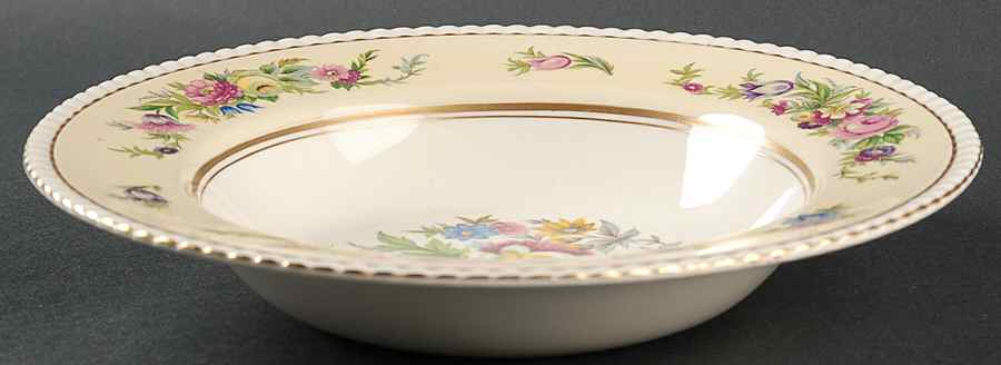 Hampton Court Rim Soup Bowl by Fondeville-1