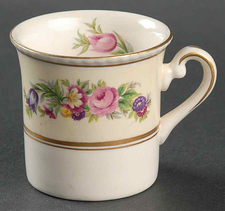 Hampton Court Flat Demitasse Cup by Fondeville-1