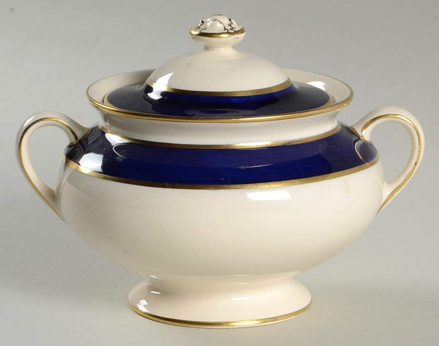 Imperial Sugar Bowl & Lid by Fondeville-1