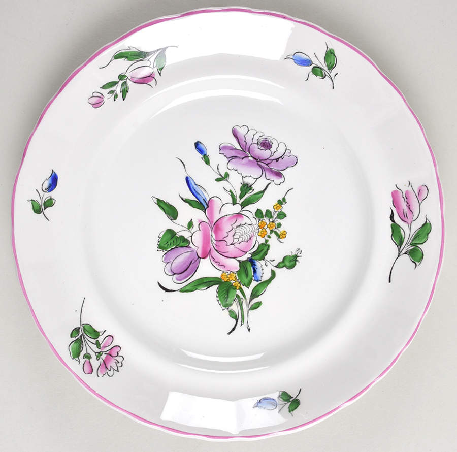 Strasbourg Luncheon Plate by Fondeville-1