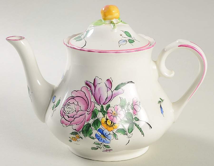 Strasbourg Teapot & Lid by Fondeville-1