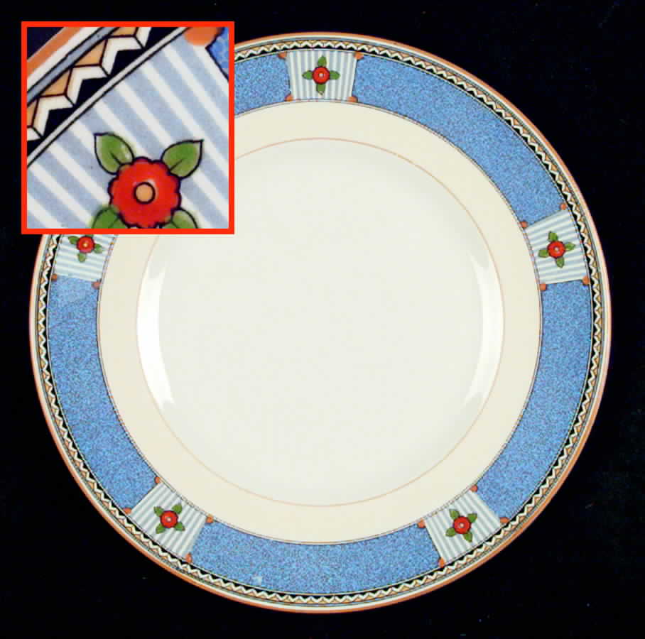 Trianon Salad Plate by Fondeville-1