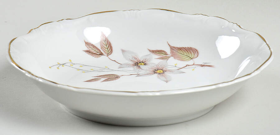 Brown Orchid Coupe Soup Bowl by Forest-1