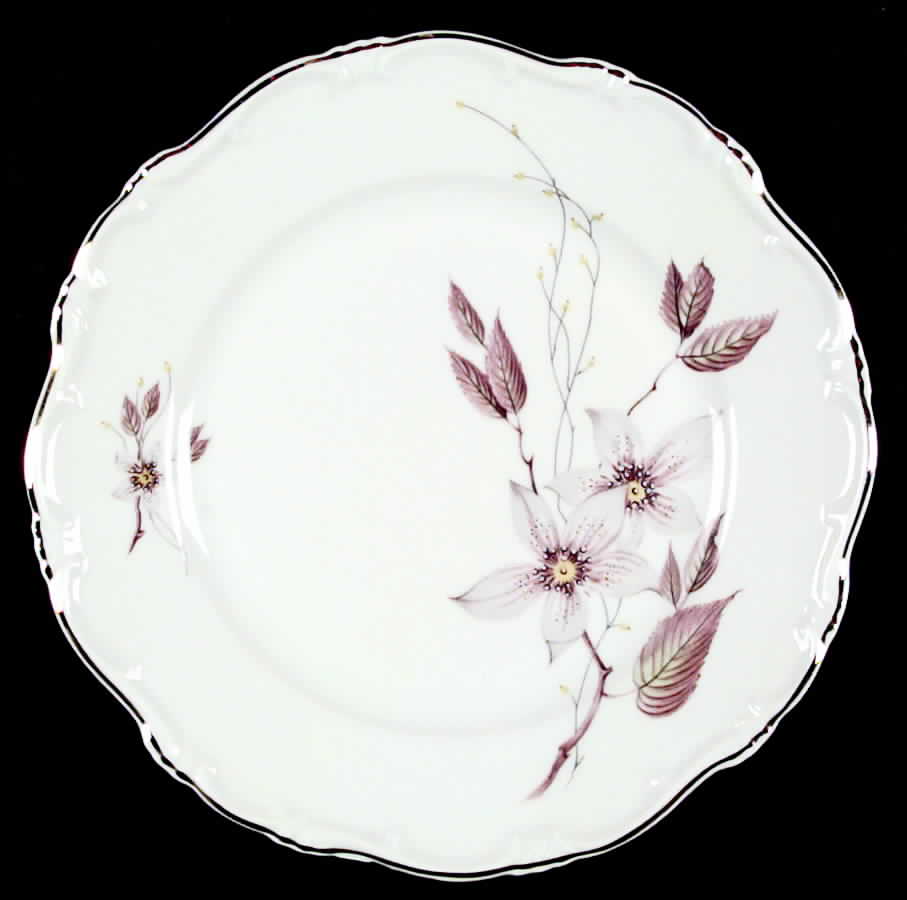 Brown Orchid Dinner Plate by Forest-1