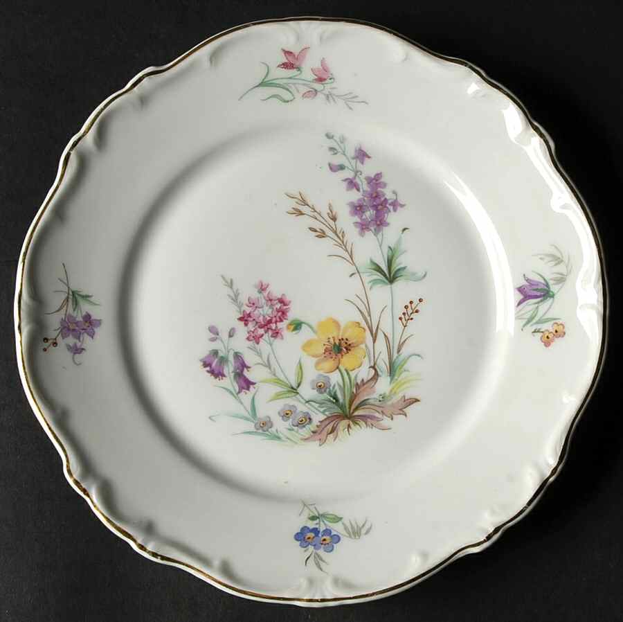 Garden Bouquet Salad Plate by Forest-1