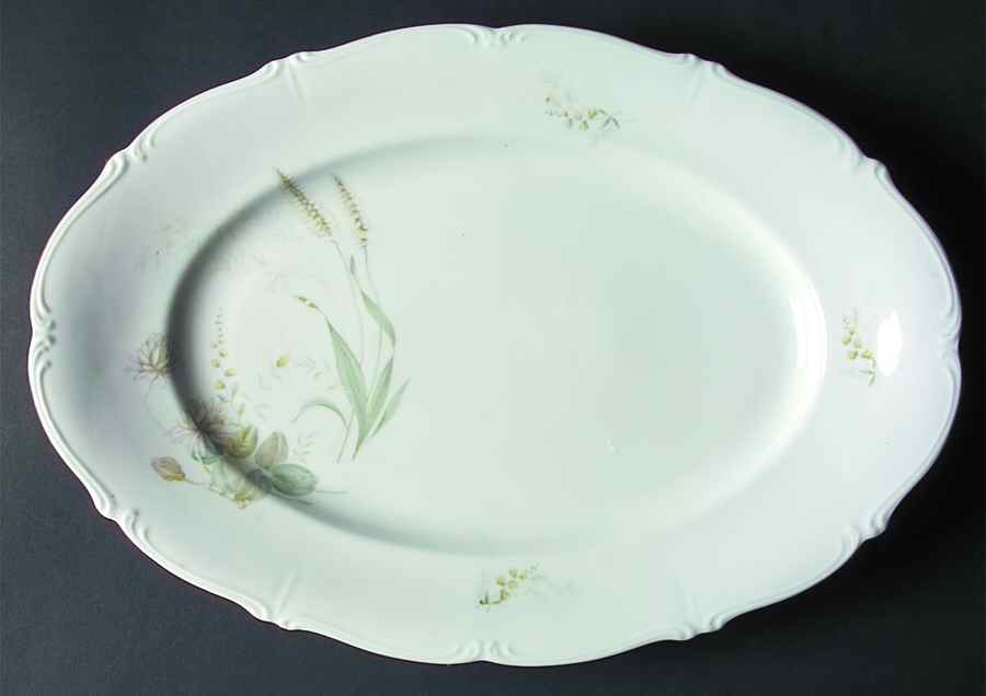 Harvest 15" Oval Serving Platter by Forest-1