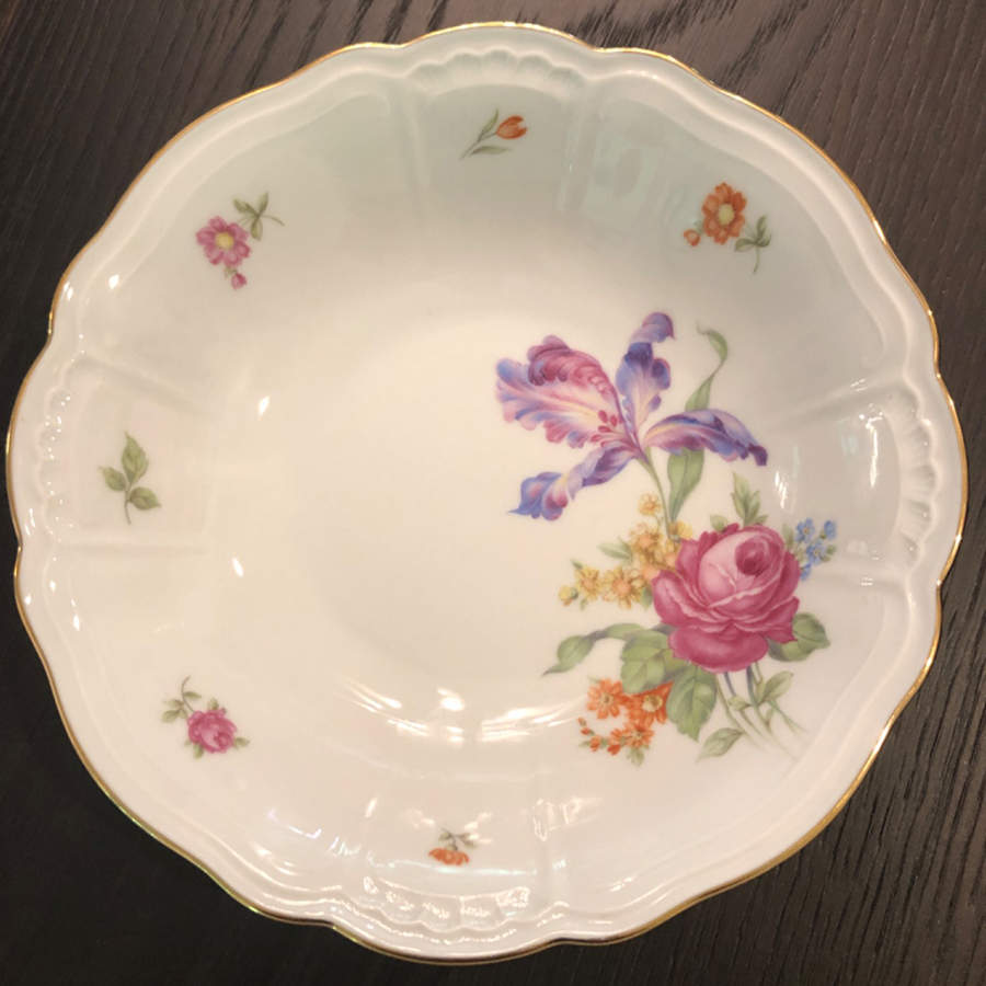 Memento 9" Round Vegetable Bowl by Forest-1