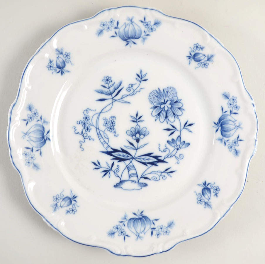 Ming Blue Dinner Plate by Forest-1