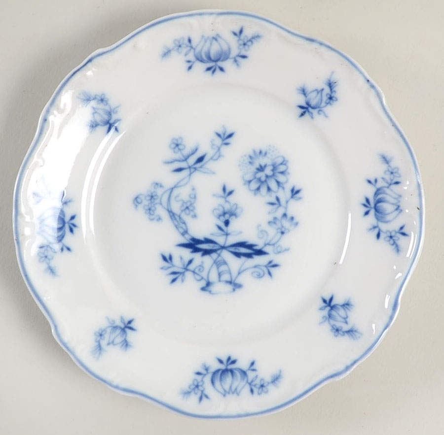 Ming Blue Bread & Butter Plate by Forest-1