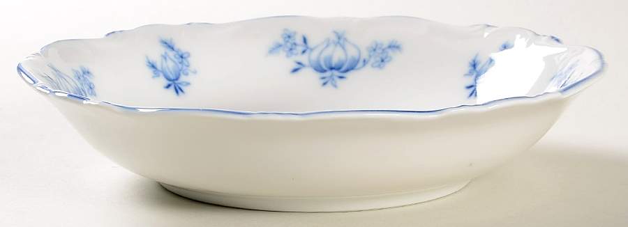 Ming Blue Coupe Soup Bowl by Forest-1