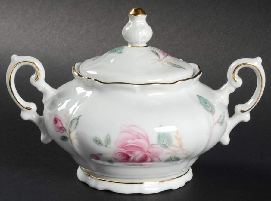 Moonglow Sugar Bowl & Lid by Forest-1