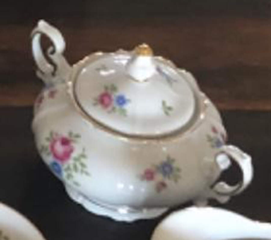 Rambler Sugar Bowl & Lid by Forest-1