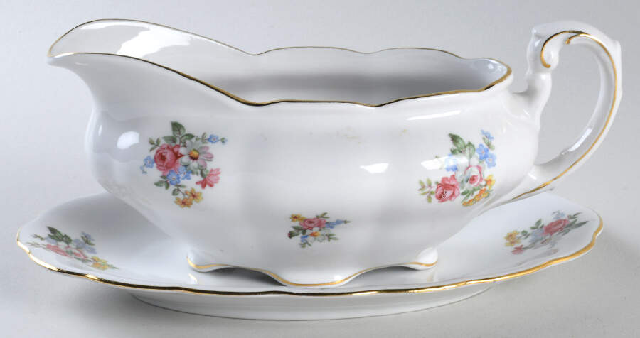 Remembrance Gravy Boat & Underplate by Forest-1