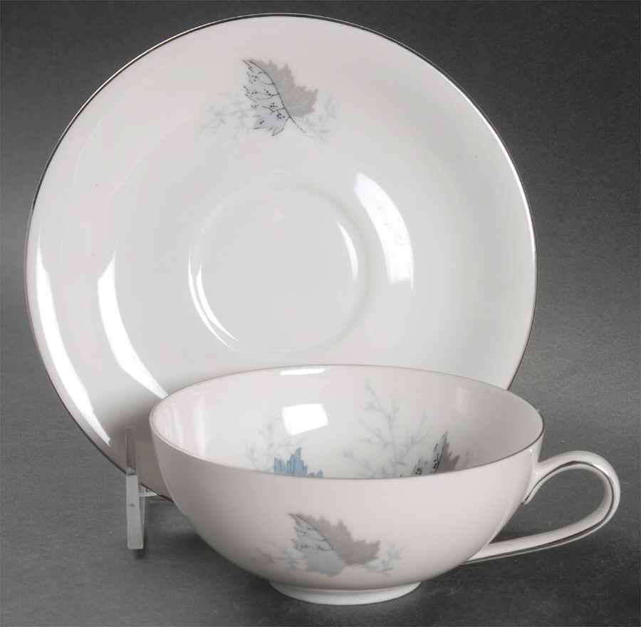 Windward Flat Cup & Saucer Set by Forest-1